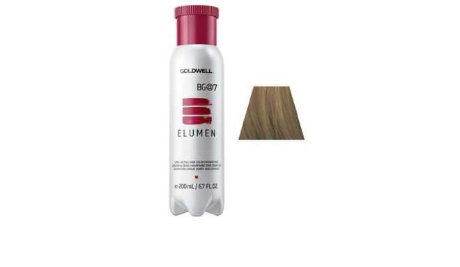 GOLDWELL ELUMEN long lasting hair color oxidant free #BG@7 200 ml