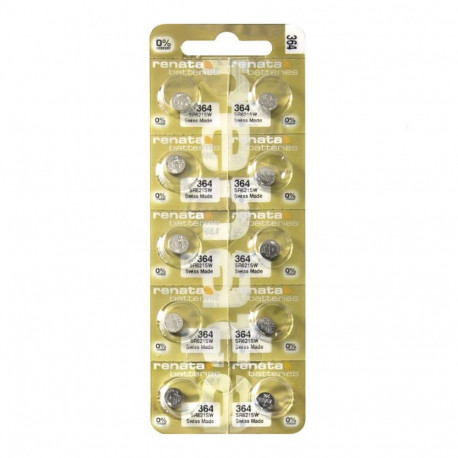 Battery - Renata 364 MP -E (SR621SW) battery 10 pcs.