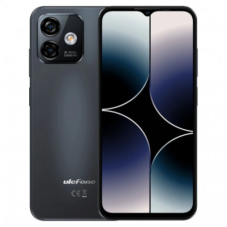 Mobile Phone - ULEFONE NOTE 16 PRO 4GB RAM 128GB Storage 50MP Camera Meteorite Black