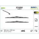 Valeo Silencio 525x2 574291 щётки стеклоочистителя