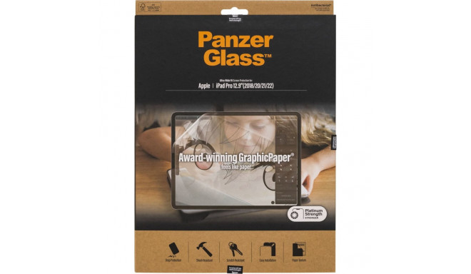 PanzerGlass Case Friendly GraphPap iPad Pro12.9 2019/2020