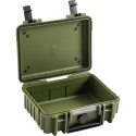 BW OUTDOOR CASES TYPE 500 / BRONZE GREEN (PRE-CUT FOAM)