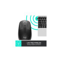 Logitech M190 Full-Size Wireless Mouse, RF Wireless, 1000 DPI, Charcoal