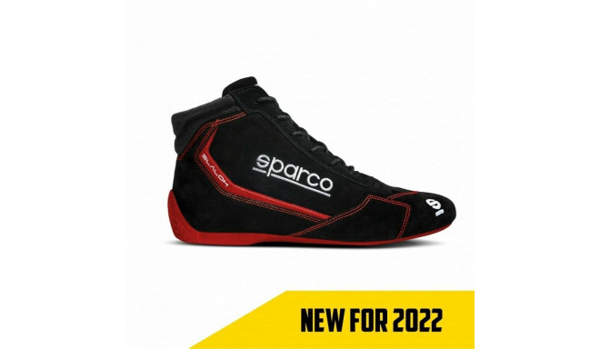Võidusõidu poolsaapad Sparco SLALOM Punane/Must