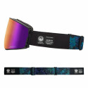 Slēpošanas Brilles Snowboard Dragon Alliance Pxv2 Lumalens Midnight Melns Pelēks