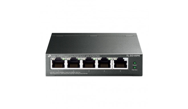 TP-Link 5-Port Gigabit Easy Smart PoE Switch with 4-Port PoE+