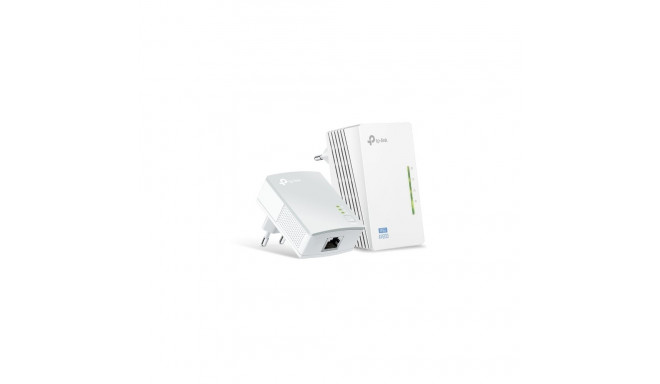 TP-LINK | Powerline Adapters Kit | TL-WPA4220 KIT | 10/100 Mbit/s | Ethernet LAN (RJ-45) ports 2 | 8