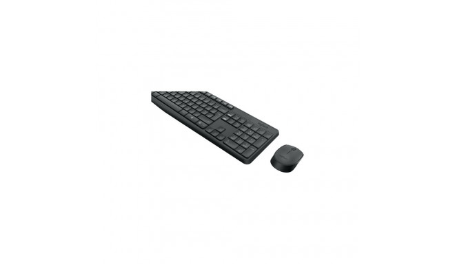 Logitech MK235 komplekt juhtmevaba klaviatuur + hiir, US, hall