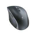 Logitech Marathon M705 Wireless Mouse, RF Wireless, 1000 DPI, Charcoal