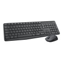 Logitech MK235 keyboard Mouse included USB QWERTY US International Grey