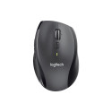 Logitech Marathon M705 Wireless Mouse, RF Wireless, 1000 DPI, Charcoal