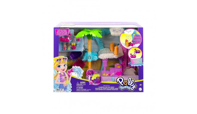 Mattel Polly Pocket Flamingo Autopesula Komplekt HHJ05 (GXP-831554)