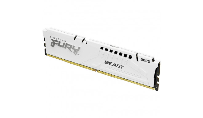 Kingston FURY 32 GB DDR5-5600 Kit, memory (white, KF556C36BWEK2-32, Beast, XMP, EXPO)