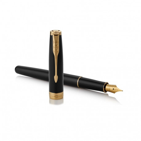 Täitepliiats Parker Sonnet Black Lacquer GT (M) – 1931495