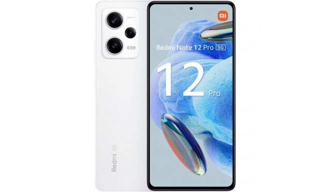 Nutitelefon Xiaomi Redmi Note 12 Pro 5G, 6+128GB, valge