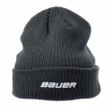 Bauer Team Ribbed Touque SR 1063361 Winter Hat (czarny)