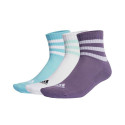 Adidas 3-Stripes Cushioned Sportswear Mid-Cut Socks 3P IJ8263 (40-42)