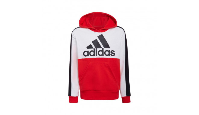 Adidas Colorblock Fleece Hoodie Jr HC5657 sweatshirt (140cm)