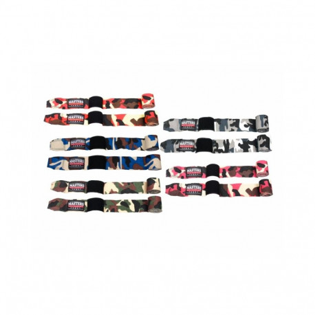 BBE-MFE CAMOUFLAGE boxing tapes 1335-MFECAMO02 (różowy)