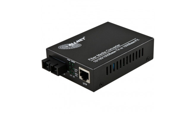 "Z ALLNET Medienkonverter 10/100/1000BASE-T auf 1000BASE-SX Gigabit Multimode SC Anschluss ALL-MC103