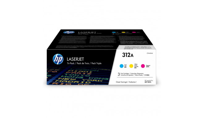 "HP Toner 312A CF440AM Multipack 3er C/M/Y"