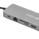 "Sandberg 136-45 USB-C 13-in-1 PD 100W TravelDock"