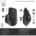 Logitech hiir Master Series MX MASTER 3S ergonoomiline, grafiit