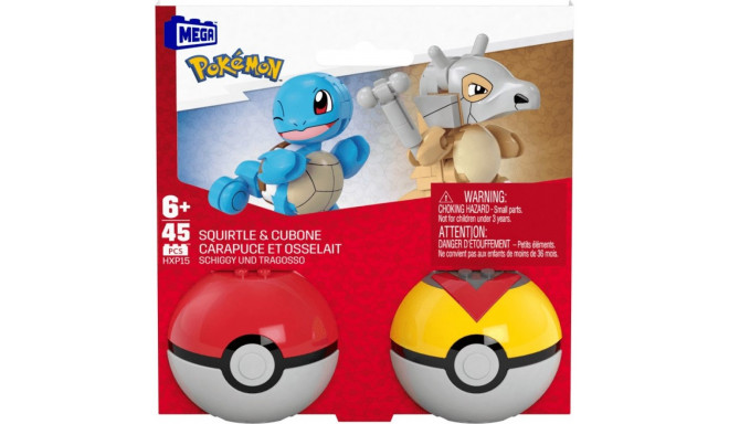 Blocks Mega Pokemon 45 elements Squirtle Cubone