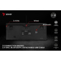 Keyboard Phenix ABS Red Savio