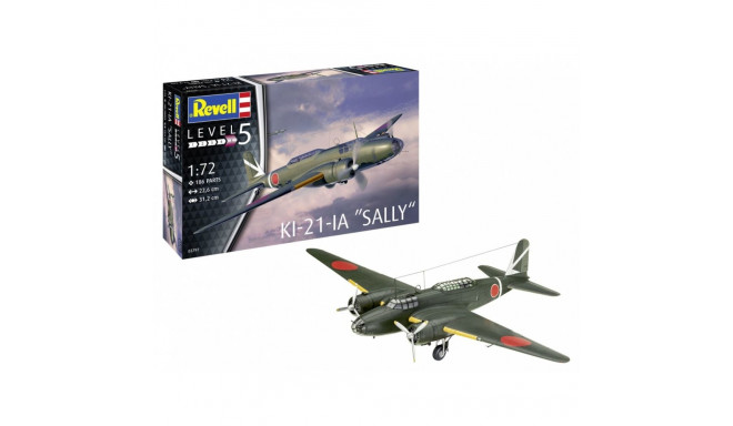 Plastic model Ki-21-LA Sally 1/72