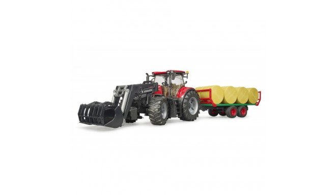 Bruder Case Tractor with loader and trailer