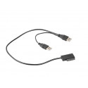 Adapter USB(M)+Power -> SATA Slim SSD (The cable)