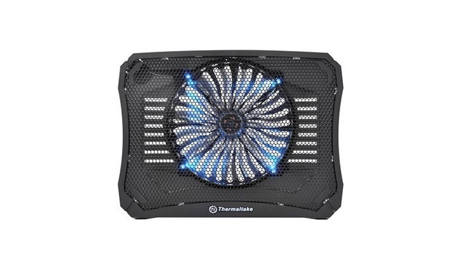 Notebook cooler - Massive V20 (10~17", 200mm Fan, LED)