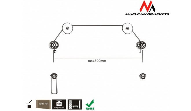 MC-557B LCD Bracket