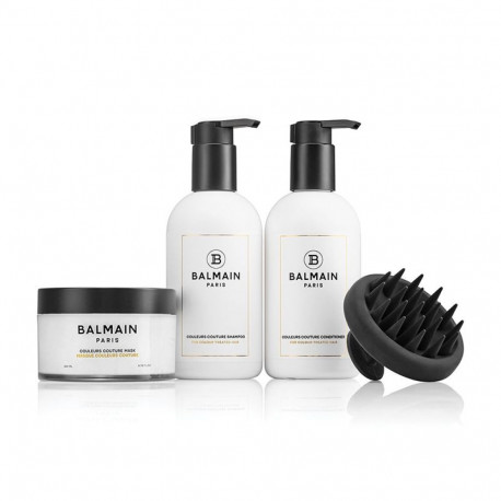 BALMAIN HAIR komplekt värvitud juustele massaaži harjaga / Couleurs Couture Care with Massage BrushS