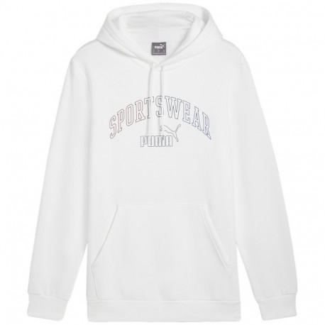 Bluza męska Puma Ess+ Logo LAB Gradient Hoodie FL biała 681775 02 2XL