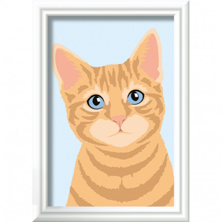 Ravensburger maalimine numbrite järgi Oranž Tabby