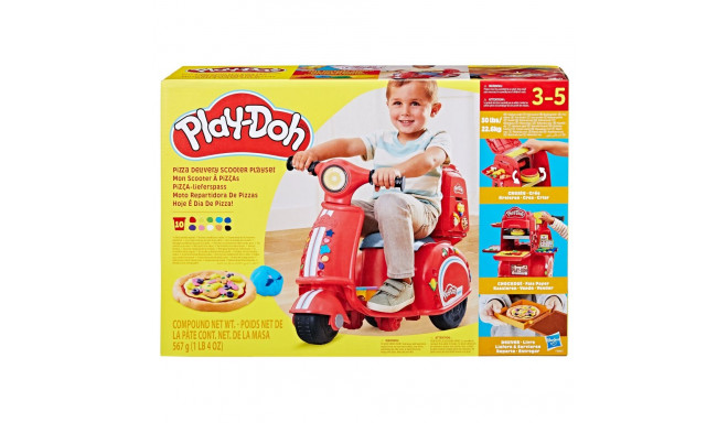 PLAY-DOH Rotaļu komplekts Picu piegādes motorolleris, 49 cm