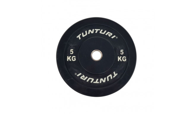 Raskusketas TUNTURI Training Bumper Plate, 50 mm, 5 kg