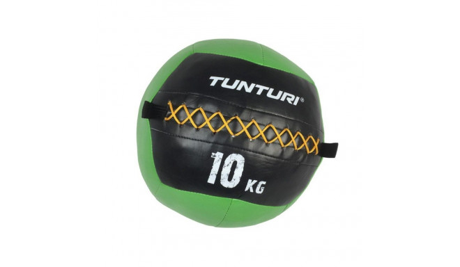 Topispall Tunturi Wall Ball 10 kg, roheline