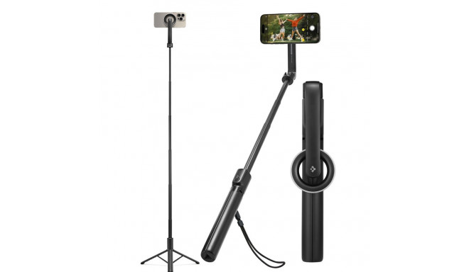 SPIGEN S580W MAGSAFE BLUETOOTH SELFIE STICK LONG TRIPOD BLACK