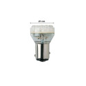 LED bulbs 12V 21W BA15S white 1 POLE WHITE 2pc Sumex