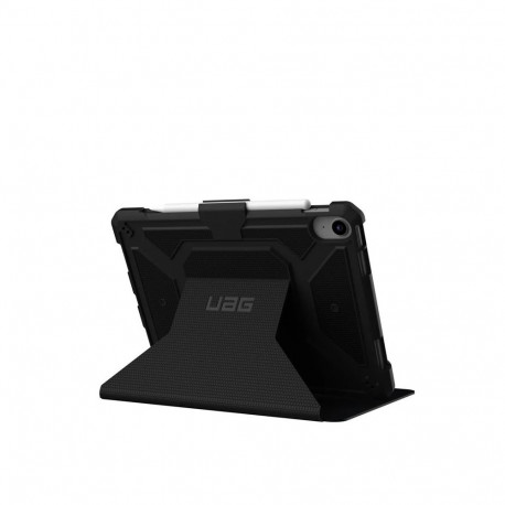 Kaitseümbris kaanega Metropolis, Apple iPad 11" (2025) / iPad 10.9" (2022), must, Urban Armor Gear (