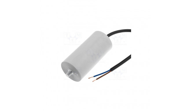 4.16.10.09.14 Capacitor:for motors, run;6uF;425V;±5%;Leads:250mm