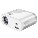 HOCO projector with Android software Wi-Fi Bluetooth 720P DT2 white