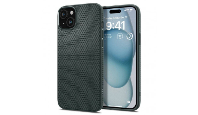 SPIGEN case LIQUID AIR for IPHONE 16 abbys green