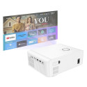 HOCO projector with Android software Wi-Fi Bluetooth 1080P DT3 white