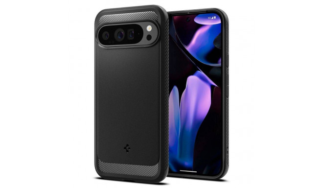 Case SPIGEN case RUGGED ARMOR for GOOGLE Pixel 9 Pro XL matte black