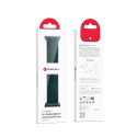 FORCELL F-DESIGN FA02 nylon magnetic strap for APPLE Watch 42 / 44 / 45 / 49 mm rainforest green