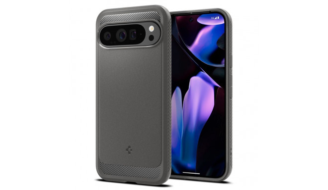 Case SPIGEN case RUGGED ARMOR for GOOGLE Pixel 9 Pro XL marble grey